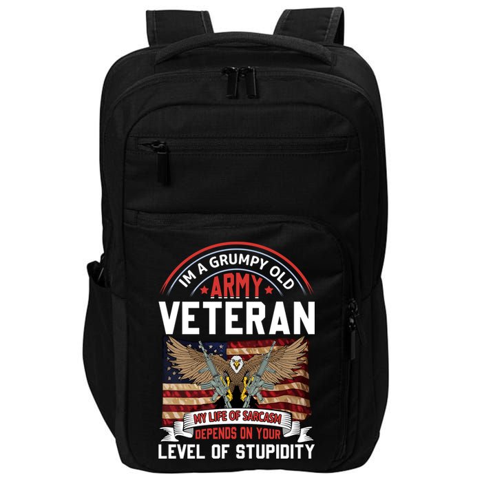 Army Veteran T Impact Tech Backpack