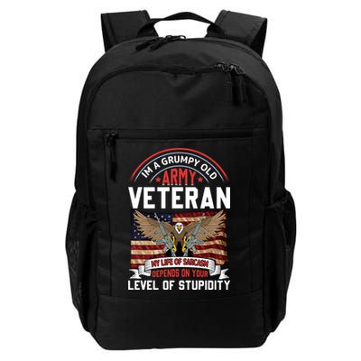 Army Veteran T Backpack