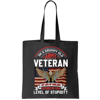 Army Veteran T Bag