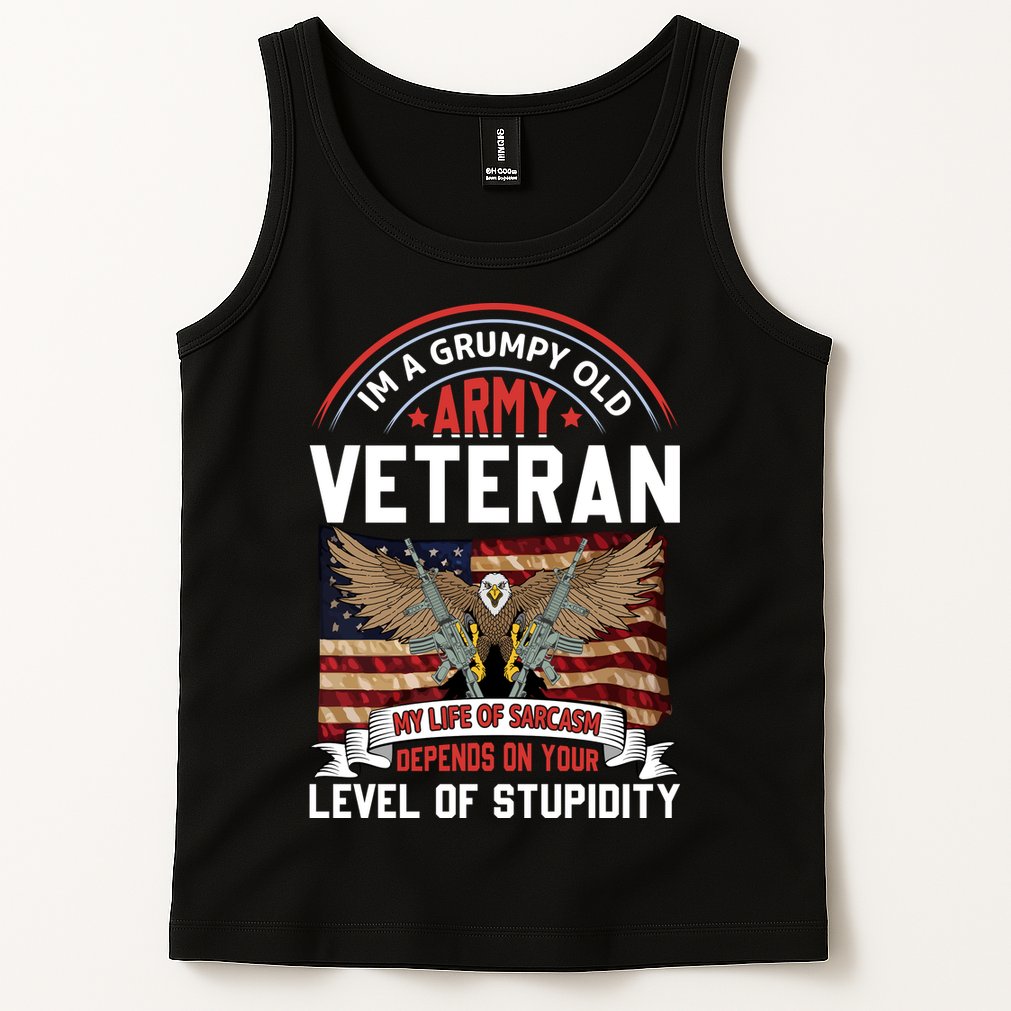Army Veteran T Tank Top