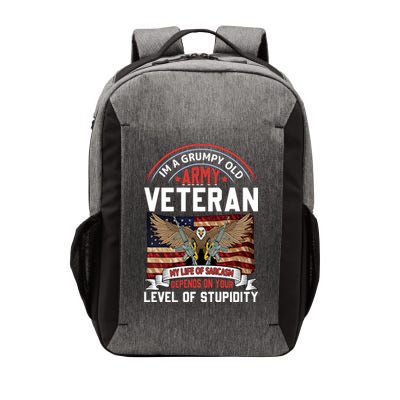 Army Veteran T Vector Backpack