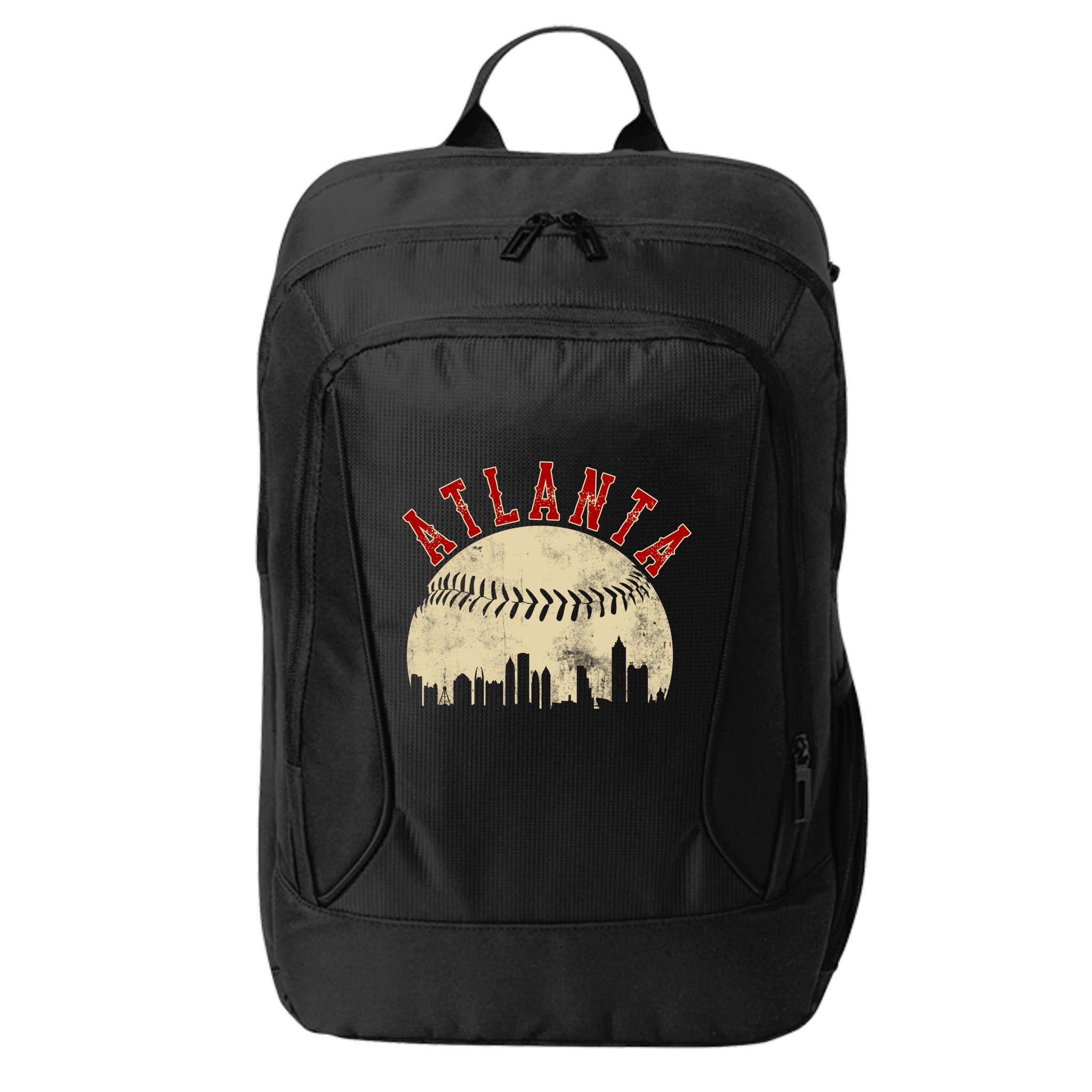 Atlanta Vintage Torn Old Classic Baseball Team City Backpack
