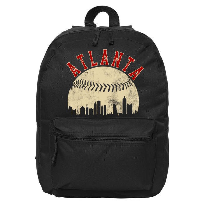 Atlanta Vintage Torn Old Classic Baseball Team 16 in Basic Backpack