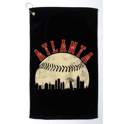 Atlanta Vintage Torn Old Classic Baseball Team Golf Towel