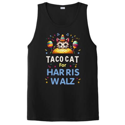 America Vote Taco Cat Dudes For Kamala Harris Vote Nov 2024 PosiCharge Competitor Tank