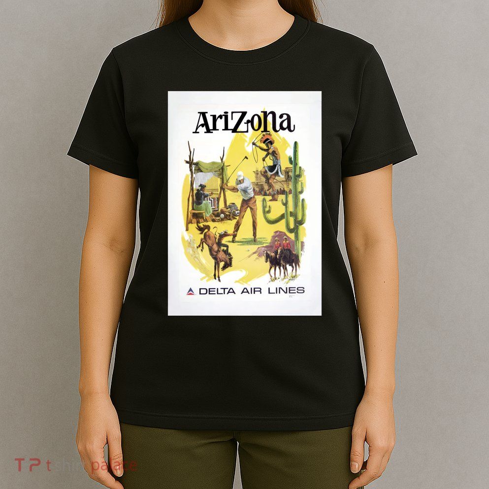 Arizona Vintage Travel Poster T-Shirt