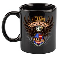 Army Veterans United States 11oz C Handle Ceramic Mug