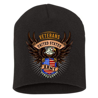 Army Veterans United States Short Acrylic Beanie