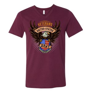 Army Veterans United States V-Neck T-Shirt