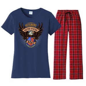 Army Veterans United States Women's Flannel Pajama Set