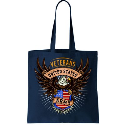 Army Veterans United States Tote Bag