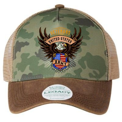 Army Veterans United States Legacy Tie Dye Trucker Hat
