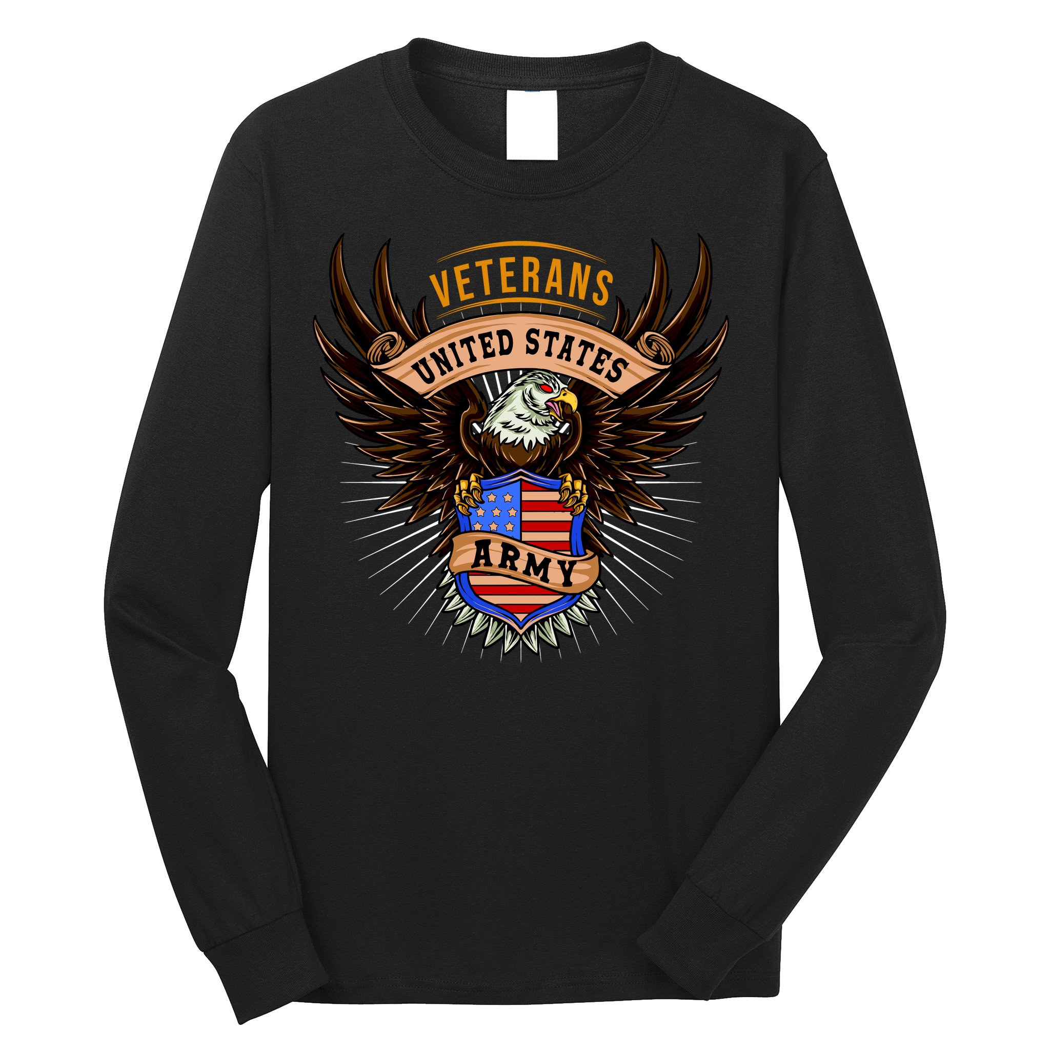 Army Veterans United States Long Sleeve Shirt
