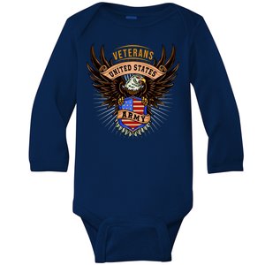 Army Veterans United States Baby Long Sleeve Bodysuit