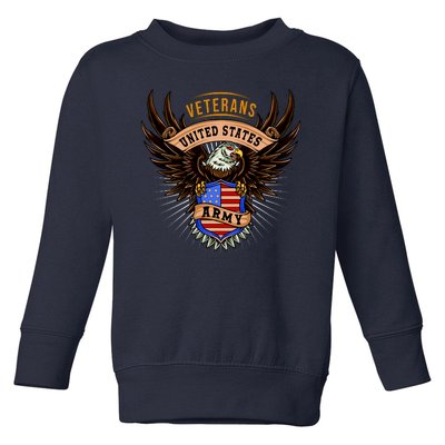 Army Veterans United States Toddler Sweatshirt