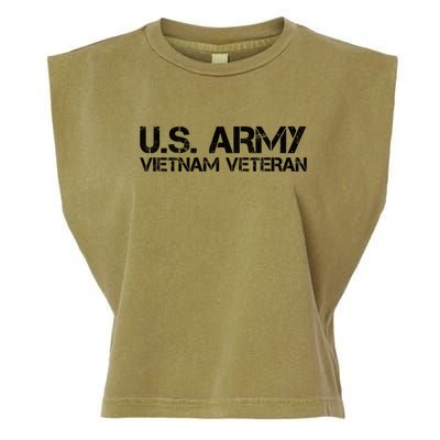 Army Vietnam Veteran Vietnam War Veterans Gifts Garment-Dyed Women's Muscle Tee