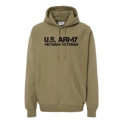 Army Vietnam Veteran Vietnam War Veterans Gifts Premium Hoodie