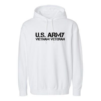 Army Vietnam Veteran Vietnam War Veterans Gifts Garment-Dyed Fleece Hoodie