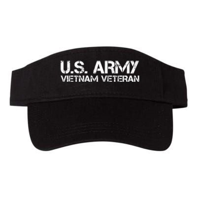 Army Vietnam Veteran Vietnam War Veterans Gifts Valucap Bio-Washed Visor