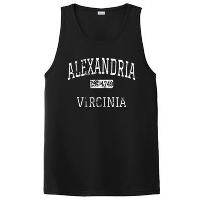 Alexandria Virginia VA Vintage PosiCharge Competitor Tank