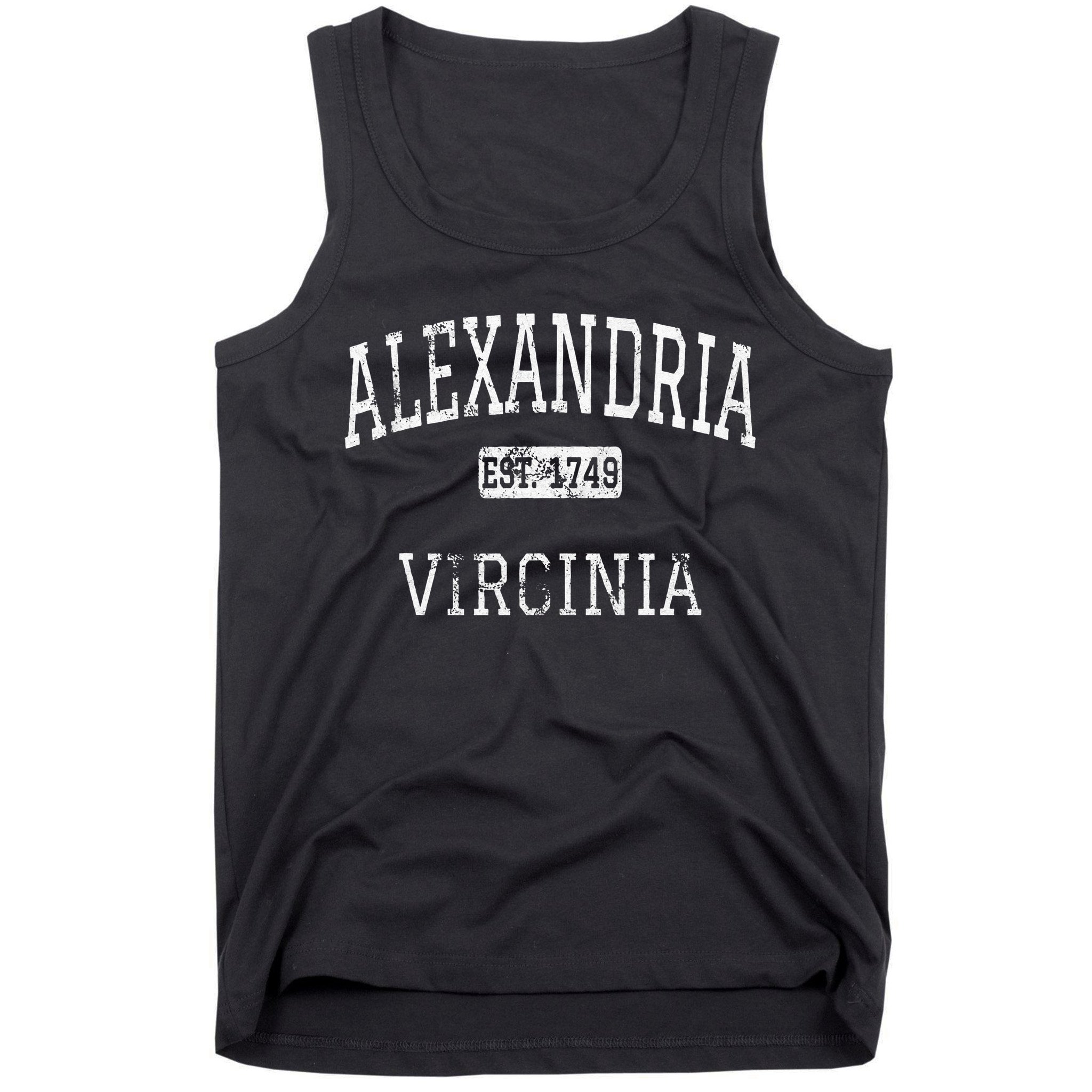 Alexandria Virginia VA Vintage Tank Top