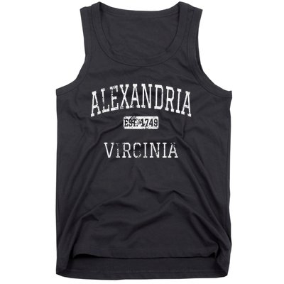 Alexandria Virginia VA Vintage Tank Top