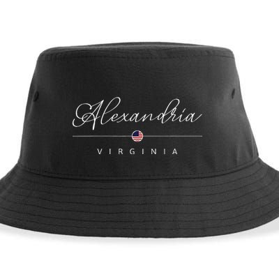 Alexandria Virginia Va On Alexandria Sustainable Bucket Hat