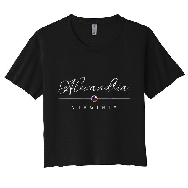Alexandria Virginia Va On Alexandria Crop Top