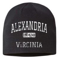 Alexandria Virginia VA Vintage Sustainable Beanie