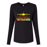 Air Vietnam Veteran Usaf Veteran B52 Vietnam War Womens Cotton Relaxed Long Sleeve T-Shirt