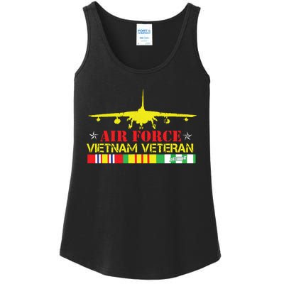 Air Vietnam Veteran Usaf Veteran B52 Vietnam War Ladies Essential Tank