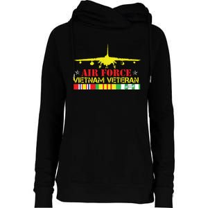 Air Vietnam Veteran Usaf Veteran B52 Vietnam War Womens Funnel Neck Pullover Hood