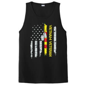 Army Vietnam Veteran Usa Flag Veteran Vietnam Army PosiCharge Competitor Tank