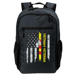 Army Vietnam Veteran Usa Flag Veteran Vietnam Army Daily Commute Backpack