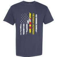 Army Vietnam Veteran Usa Flag Veteran Vietnam Army Garment-Dyed Heavyweight T-Shirt