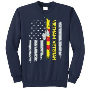 Army Vietnam Veteran Usa Flag Veteran Vietnam Army Sweatshirt