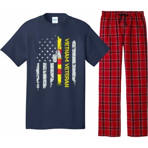 Army Vietnam Veteran Usa Flag Veteran Vietnam Army Pajama Set