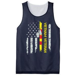 Army Vietnam Veteran Usa Flag Veteran Vietnam Army Mesh Reversible Basketball Jersey Tank