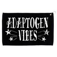 Adaptogen Vibes vintage quote sayings Grommeted Golf Towel