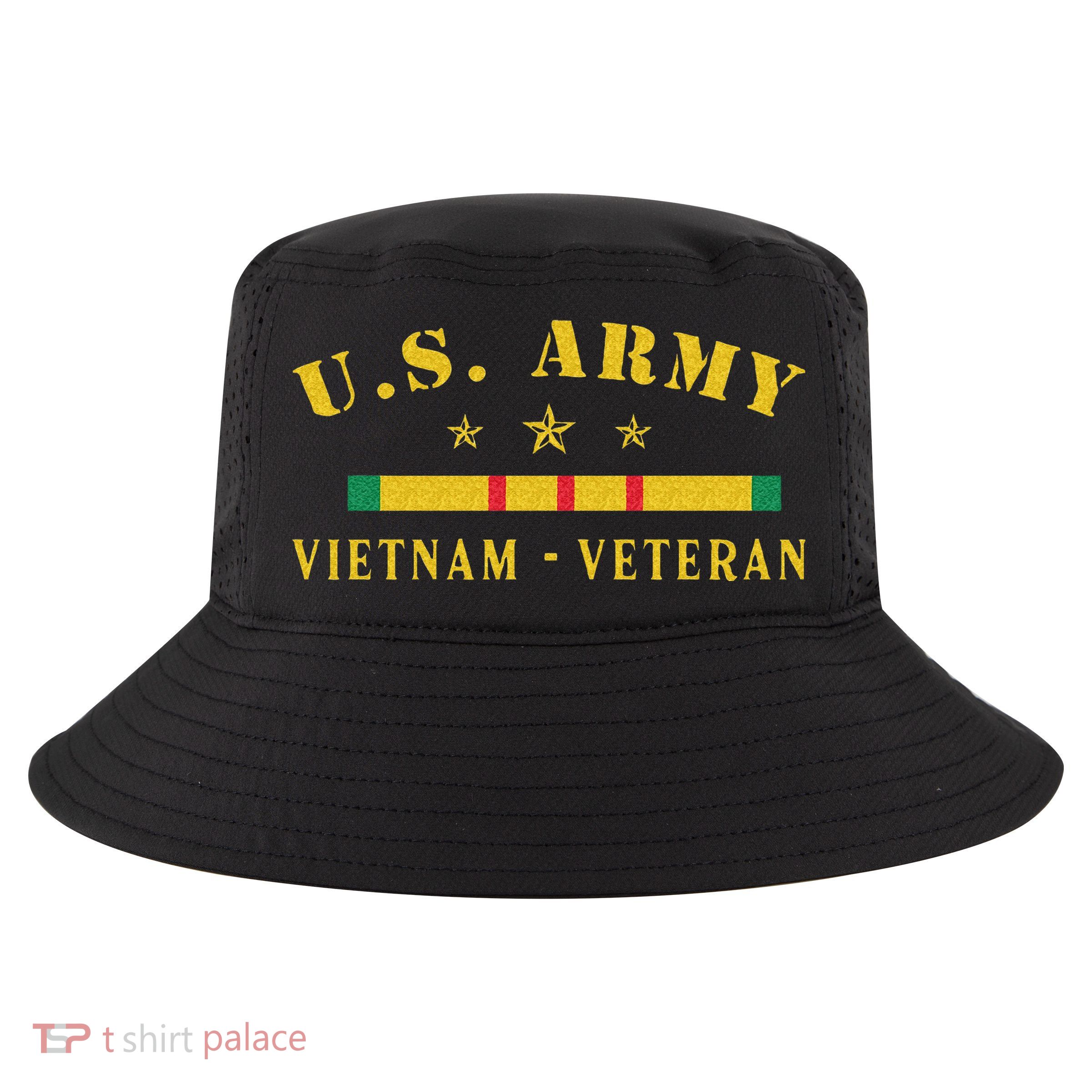 Army Vietnam Veteran Cool Comfort Performance Bucket Hat