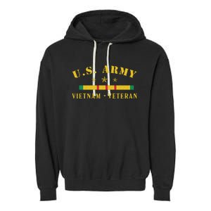 Army Vietnam Veteran Garment-Dyed Fleece Hoodie