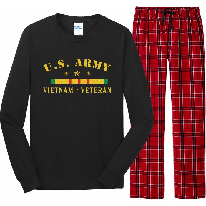 Army Vietnam Veteran Long Sleeve Pajama Set