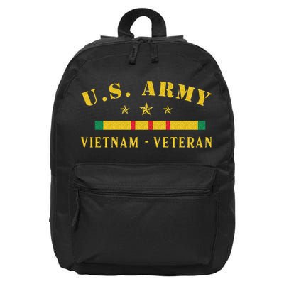 Army Vietnam Veteran 16 in Basic Backpack