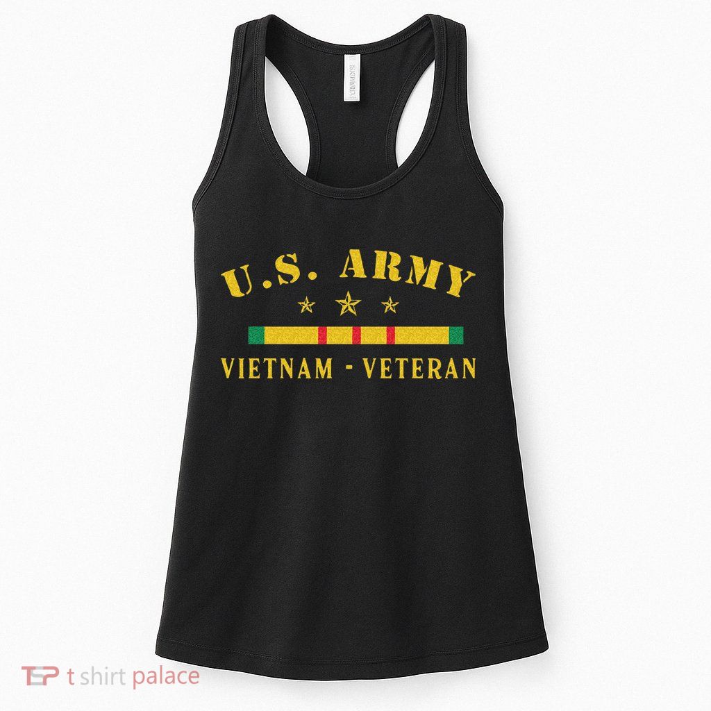 Army Vietnam Veteran Womens Tank Top