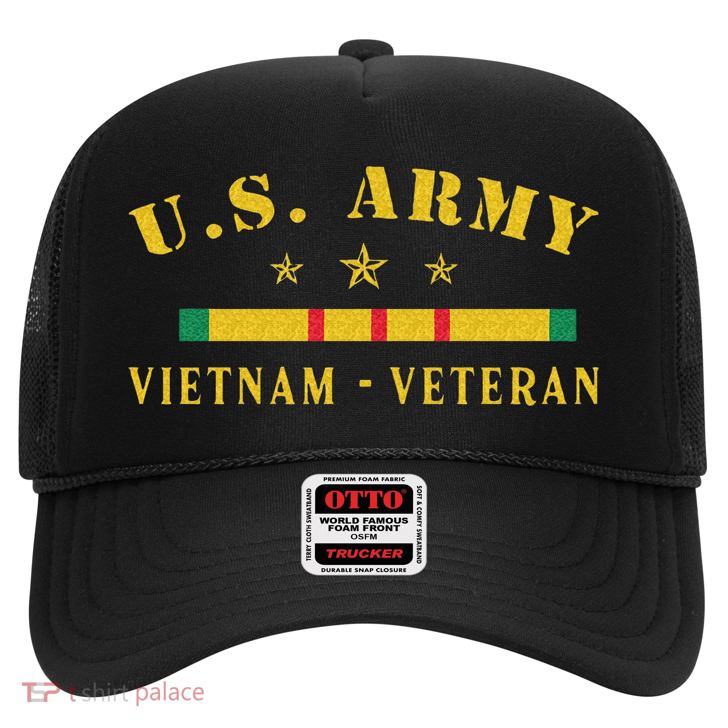 Army Vietnam Veteran Trucker Hat
