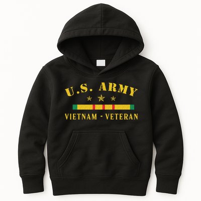 Army Vietnam Veteran Kids Hoodie