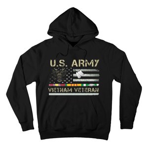 Army Vietnam Veteran USA Flag Veteran Vietnam Army Hoodie