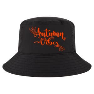 Autumn Vibes With Spooky Design Graphics Cute Gift Cool Comfort Performance Bucket Hat