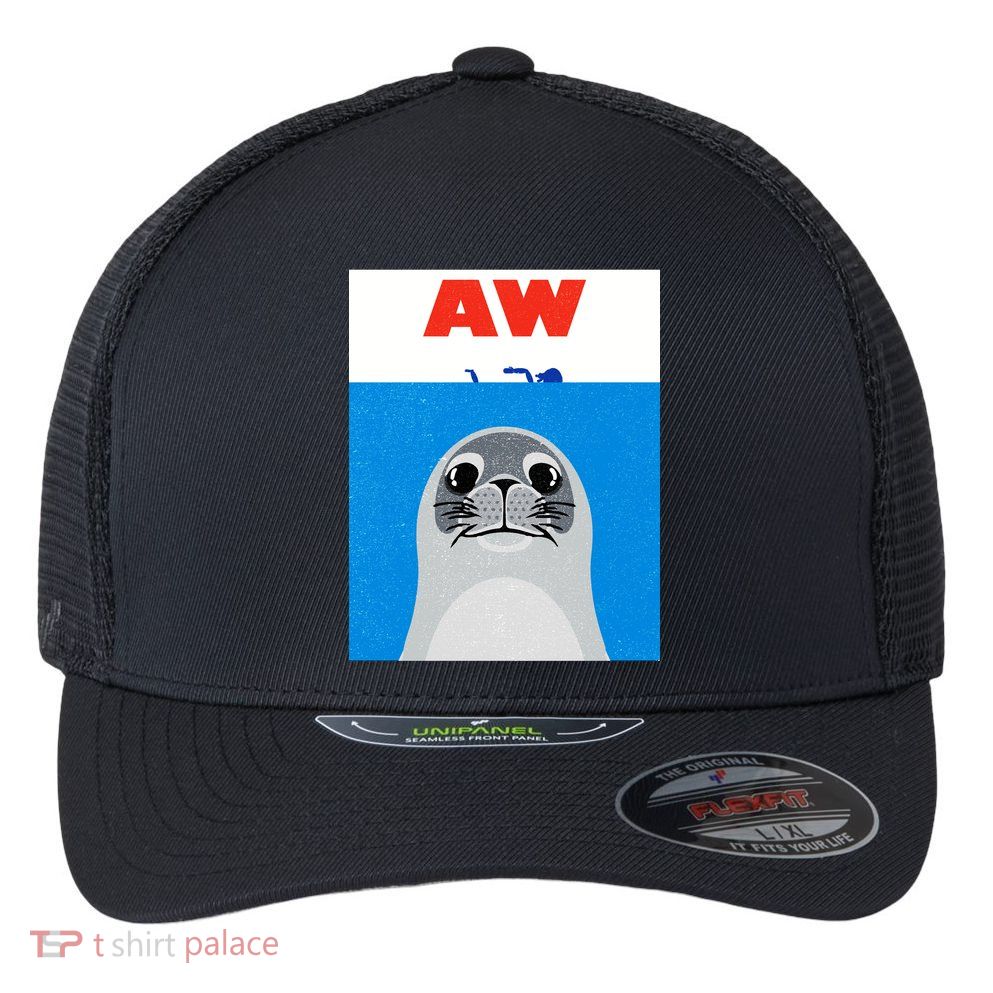 Aw Seal Flexfit Unipanel Trucker Cap