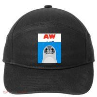 Aw Seal 7-Panel Snapback Hat